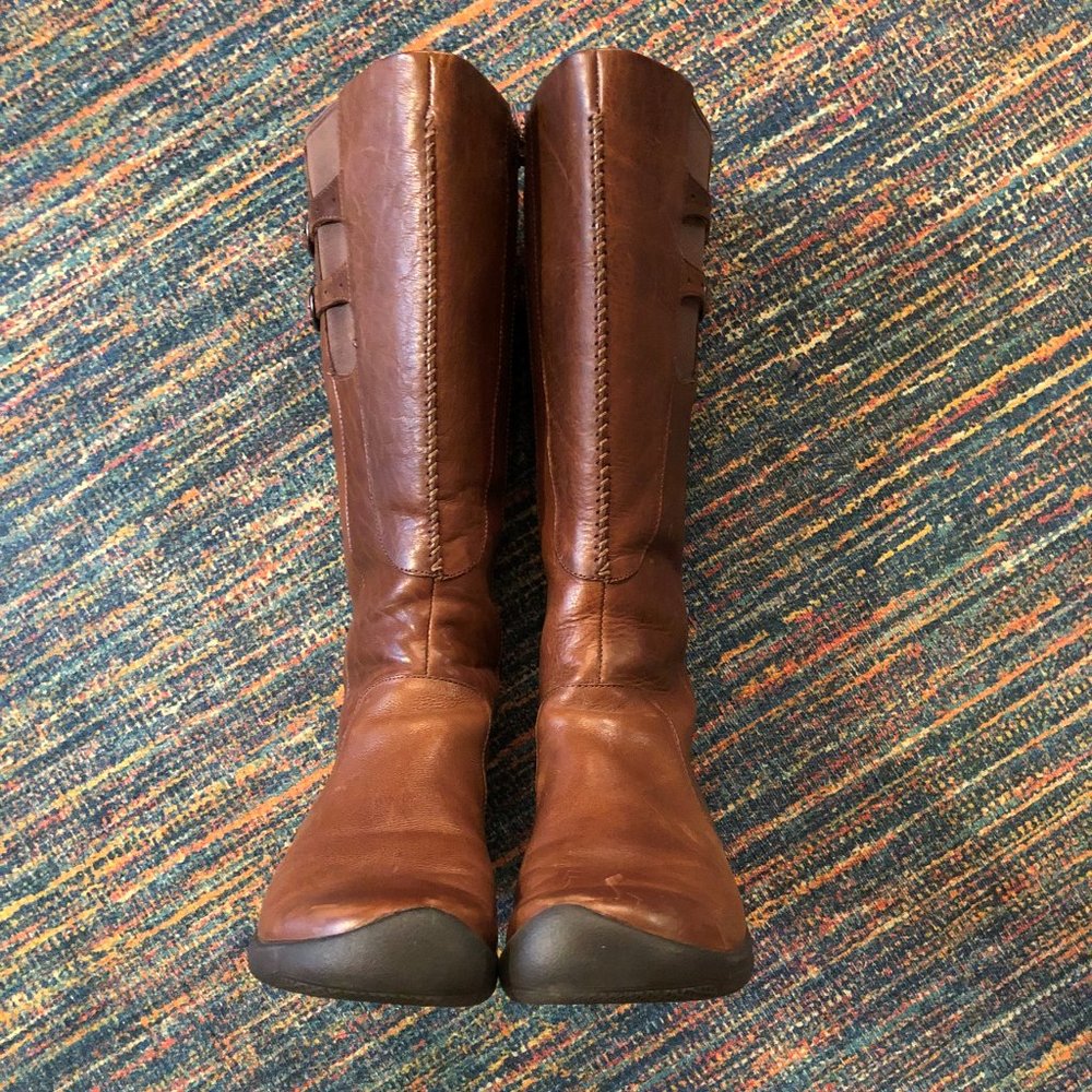 Keen Bern Baby Bern Boots Brown Leather Size 8